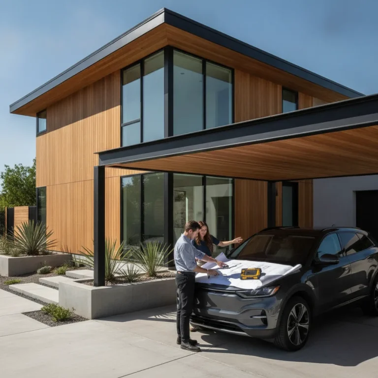 Carport adossé maison déclaration – règles et démarches - carport adosse maison declaration