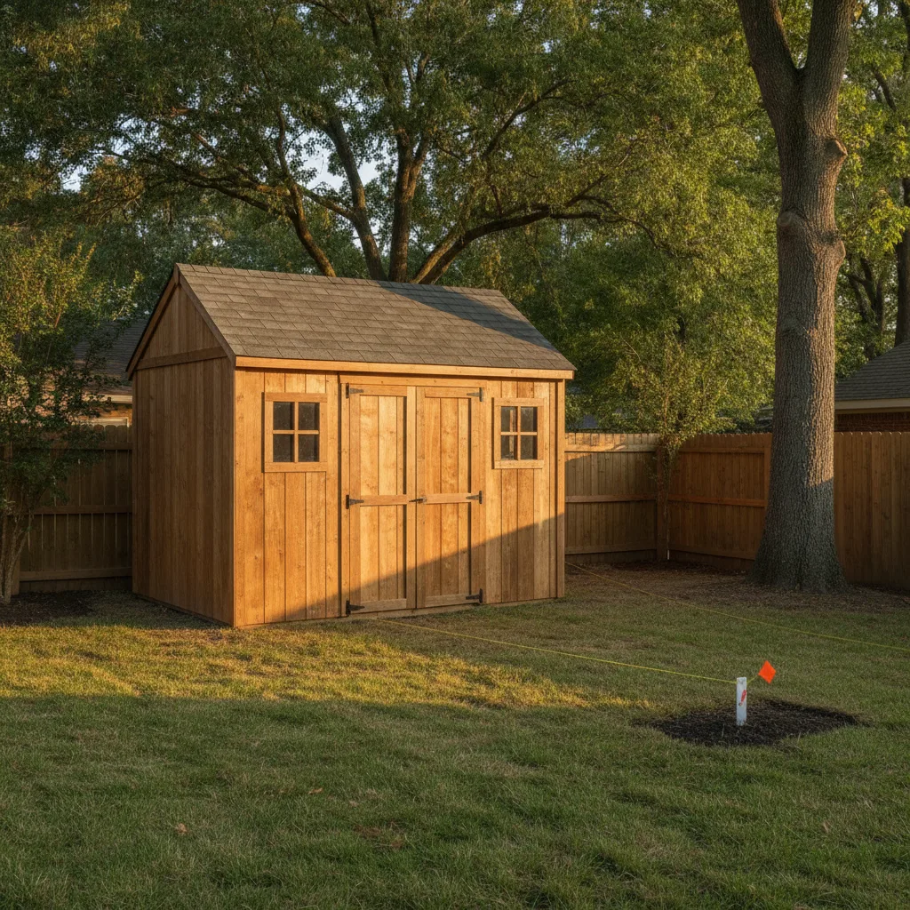construire abri de jardin en bois