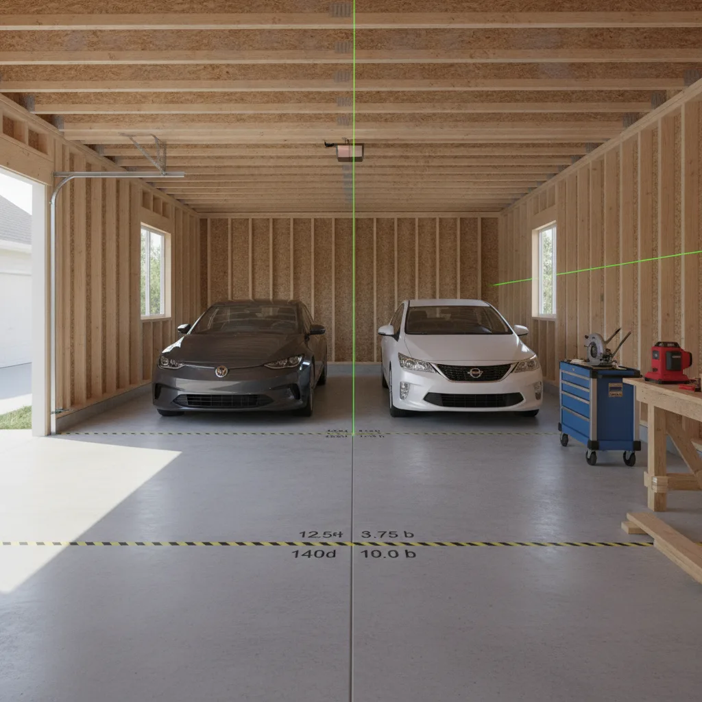 construire un garage double
