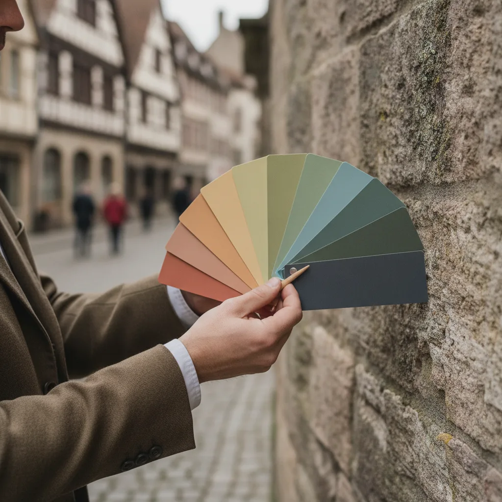 ravalement de façade coloris autorisés