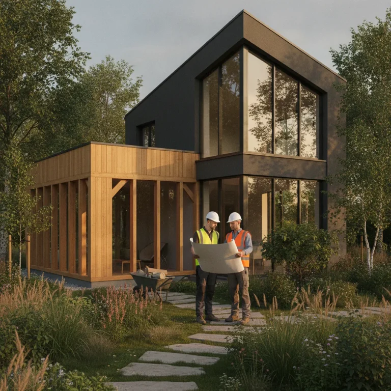 Extension maison ossature bois – 8 avantages en 2026 - extension maison ossature bois avantages