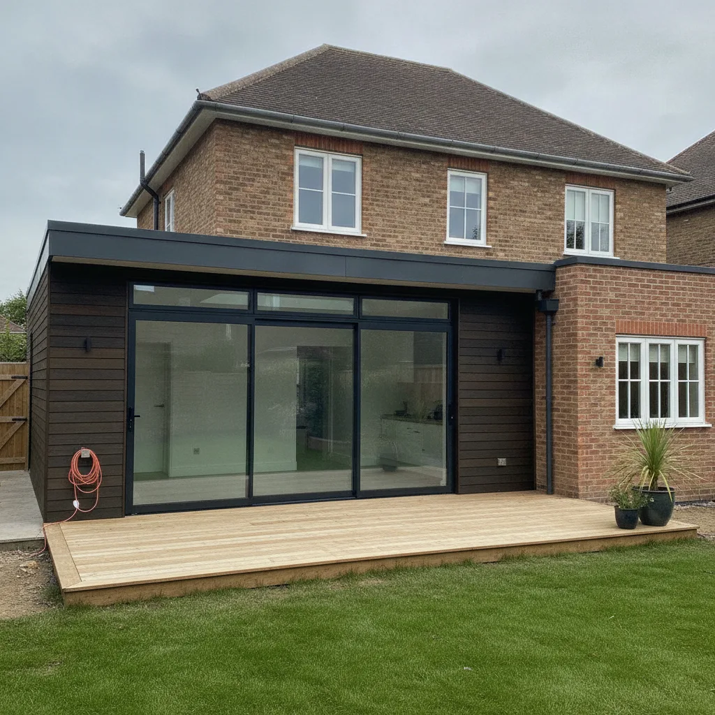 extension maison plain pied toit plat extension maison plain pied toit plat
